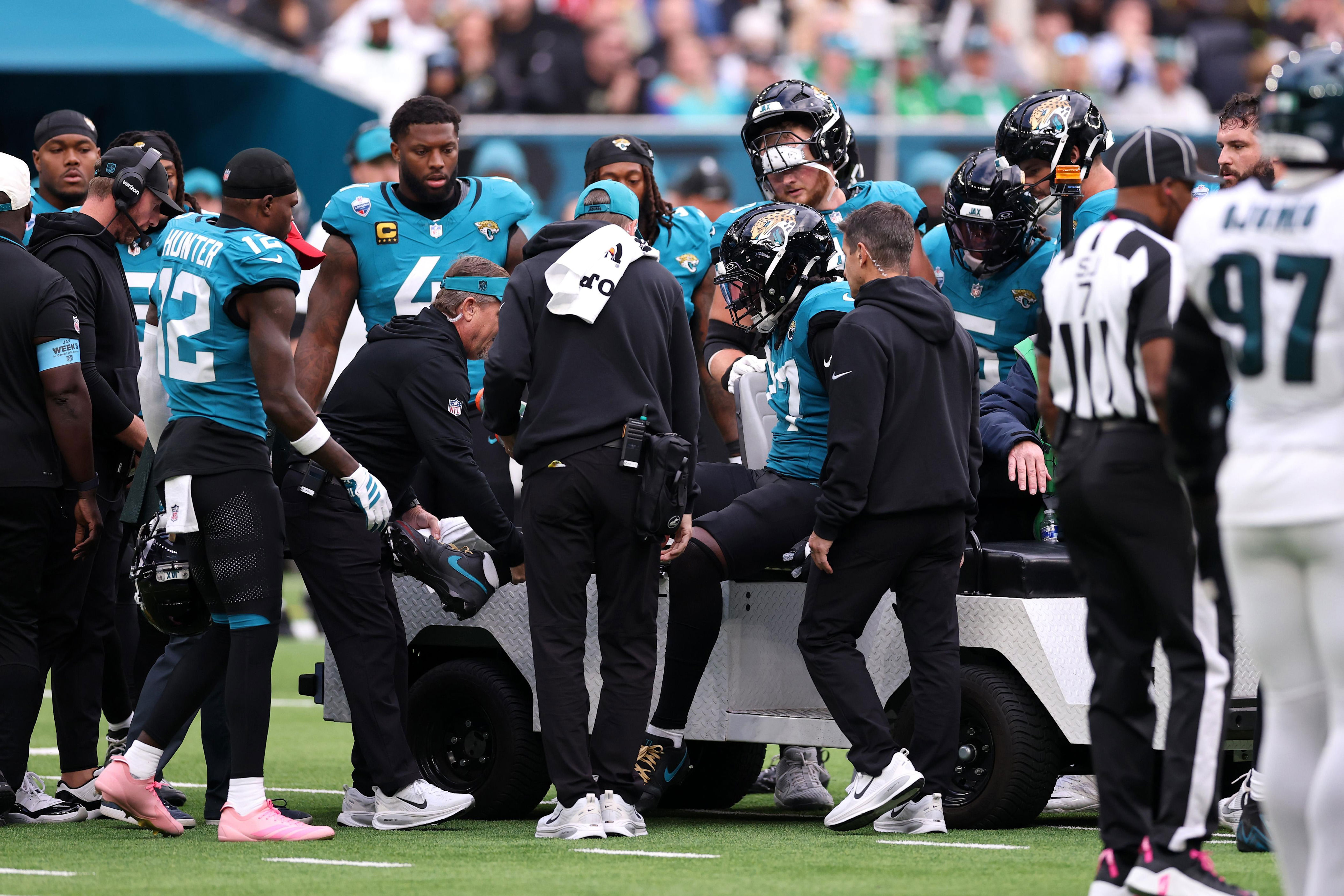 Anton Harrison’s surgery timeline could define Jacksonville’s 2026