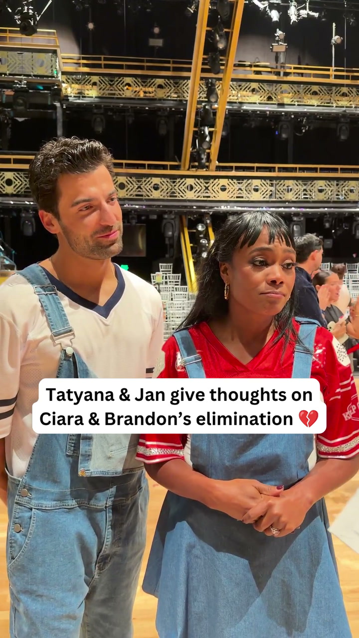 DWTS: Jan Ravnik and Tatyana Ali react to Brandon Armstrong and Ciara ...