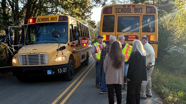 No injuries reported after school bus crash in Marshall County