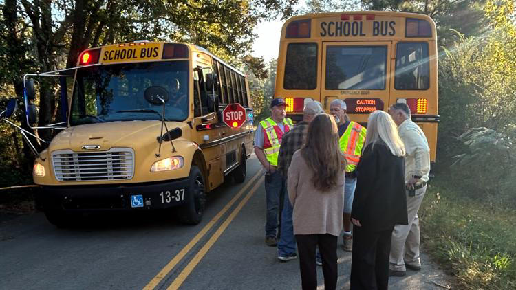No injuries reported after school bus crash in Marshall County