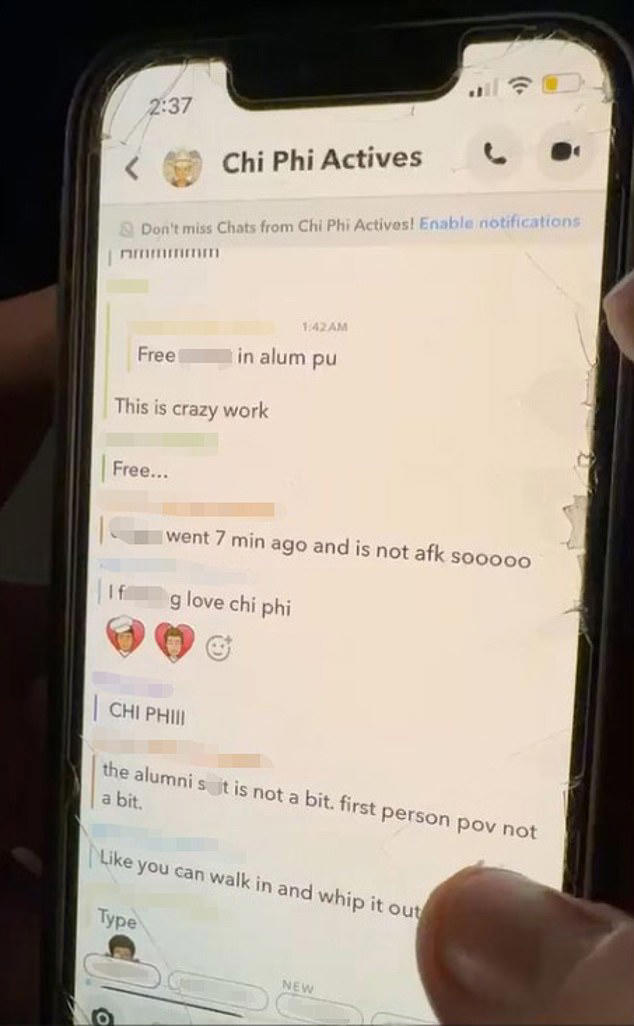 New texts show Jane Doe chatting to roommate during alleged assault