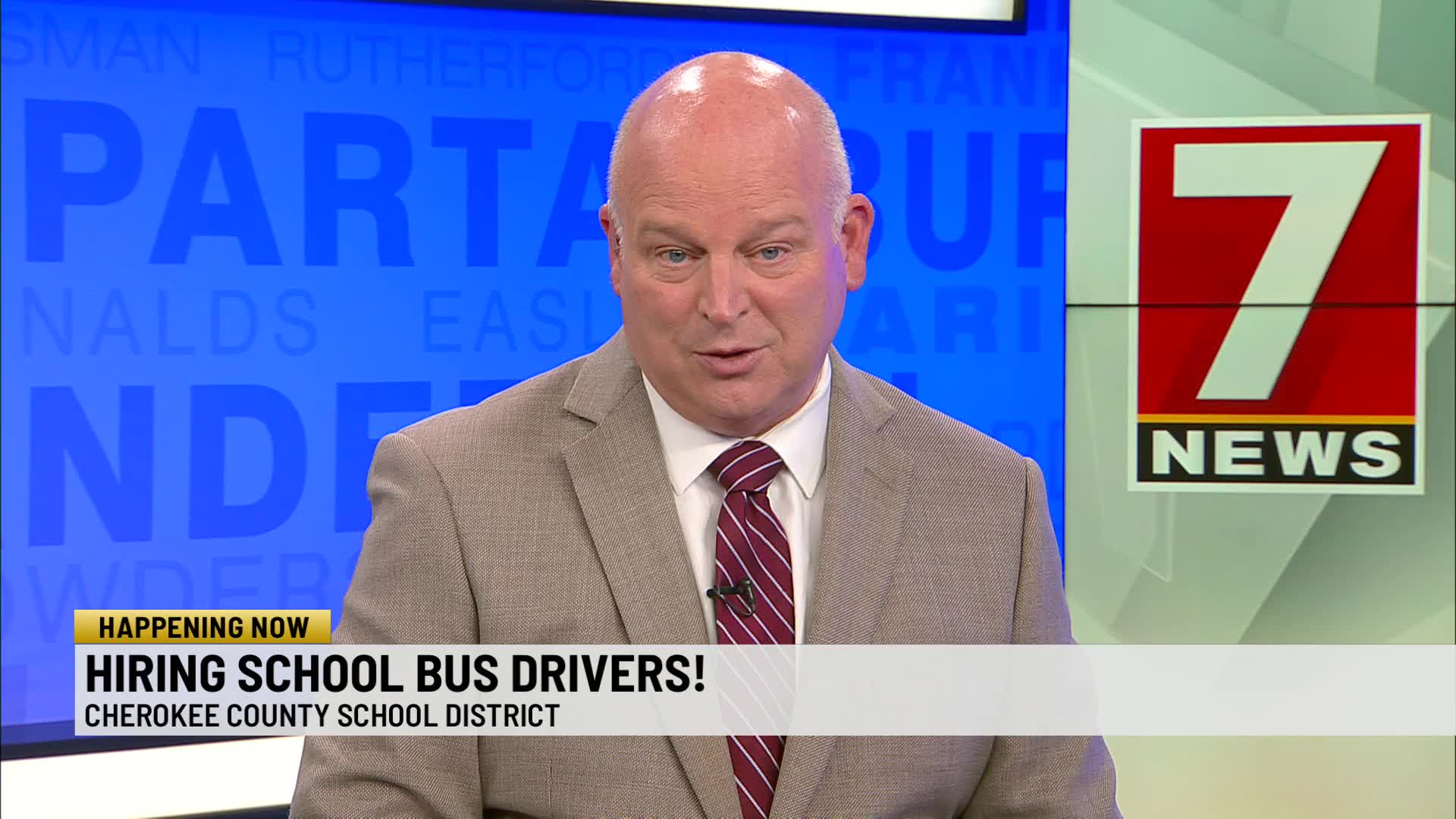 Cherokee County School District hiring bus drivers, attendants; paid ...