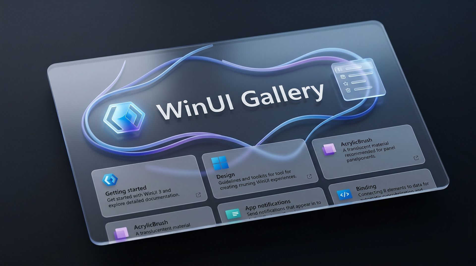 Microsoft updates WinUI Gallery 3.0 with experimental developer tools