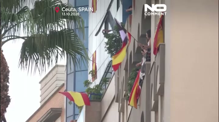 Multitud en Ceuta reafirma la identidad española durante la visita real