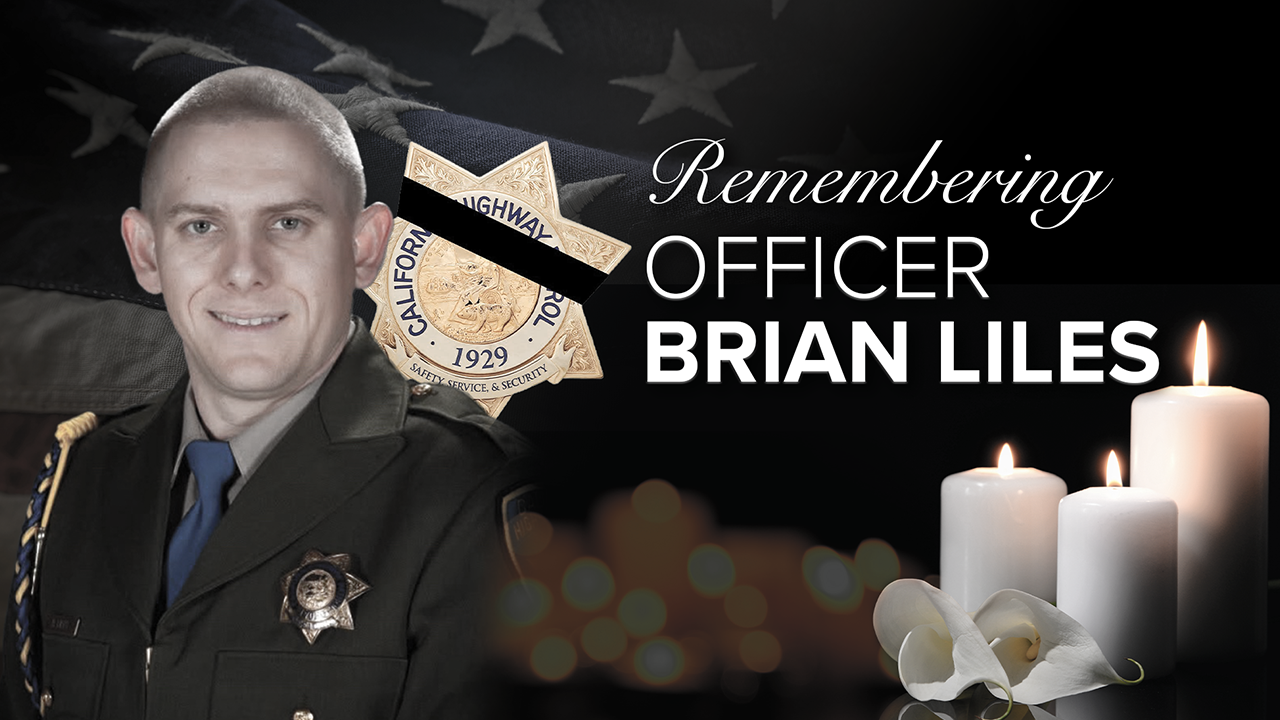 Law enforcement community comes together to honor fallen CHP officer Brian Liles
