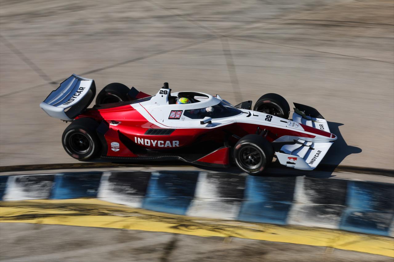 Palou, INDYCAR put new IR-28 chassis through tough Sebring test