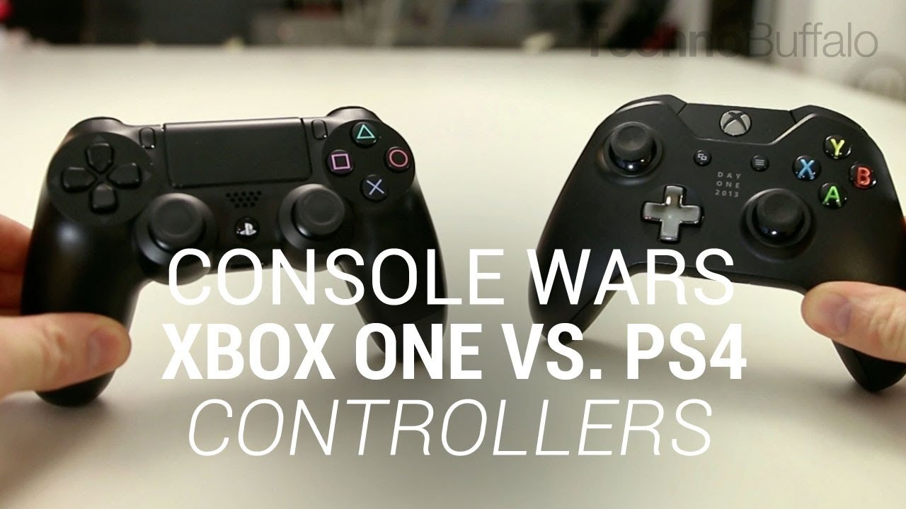 When Xbox One and PlayStation 4 faced off over their controllers