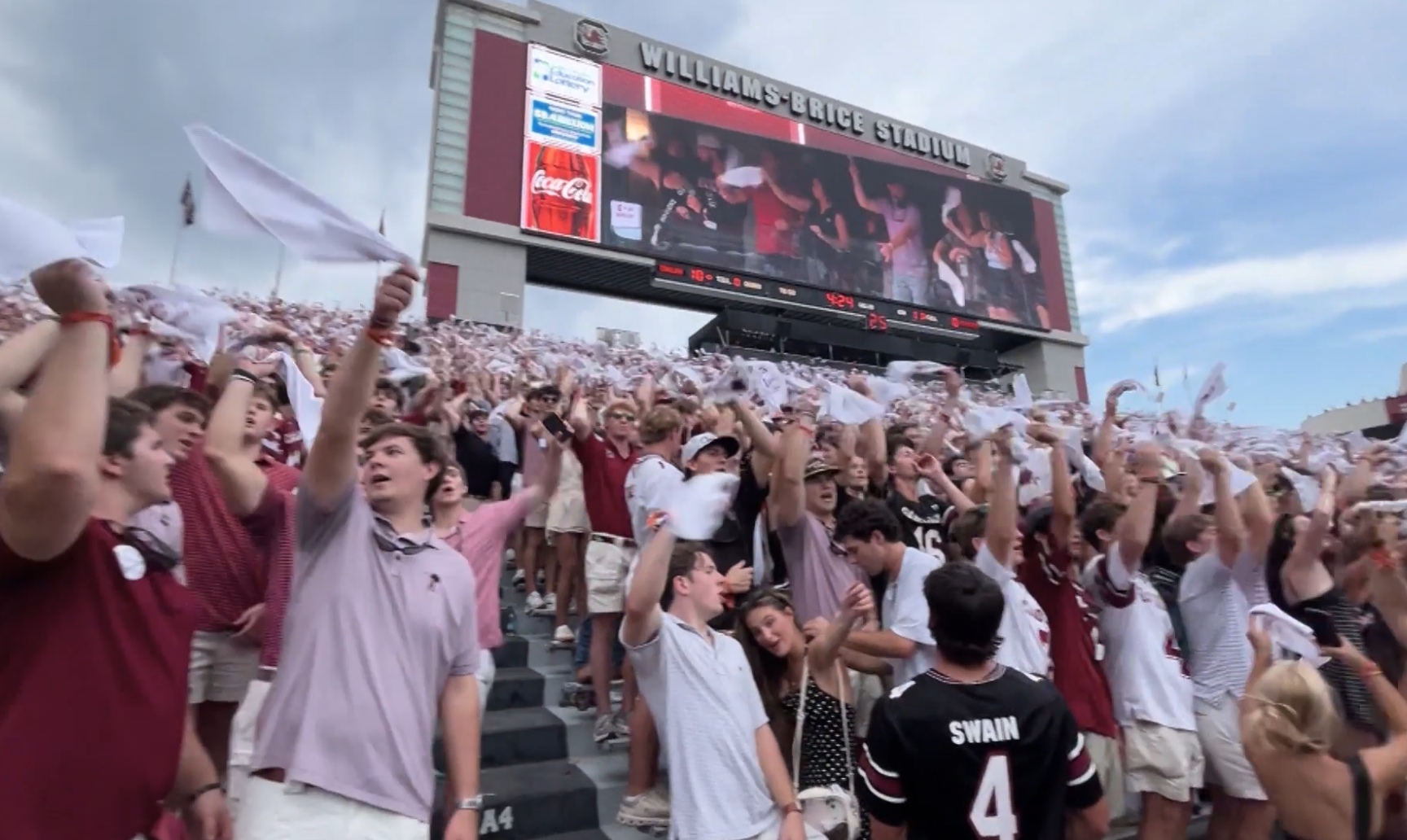 'Sandstorm' at Williams-Brice Stadium can leave a seismic signature ...
