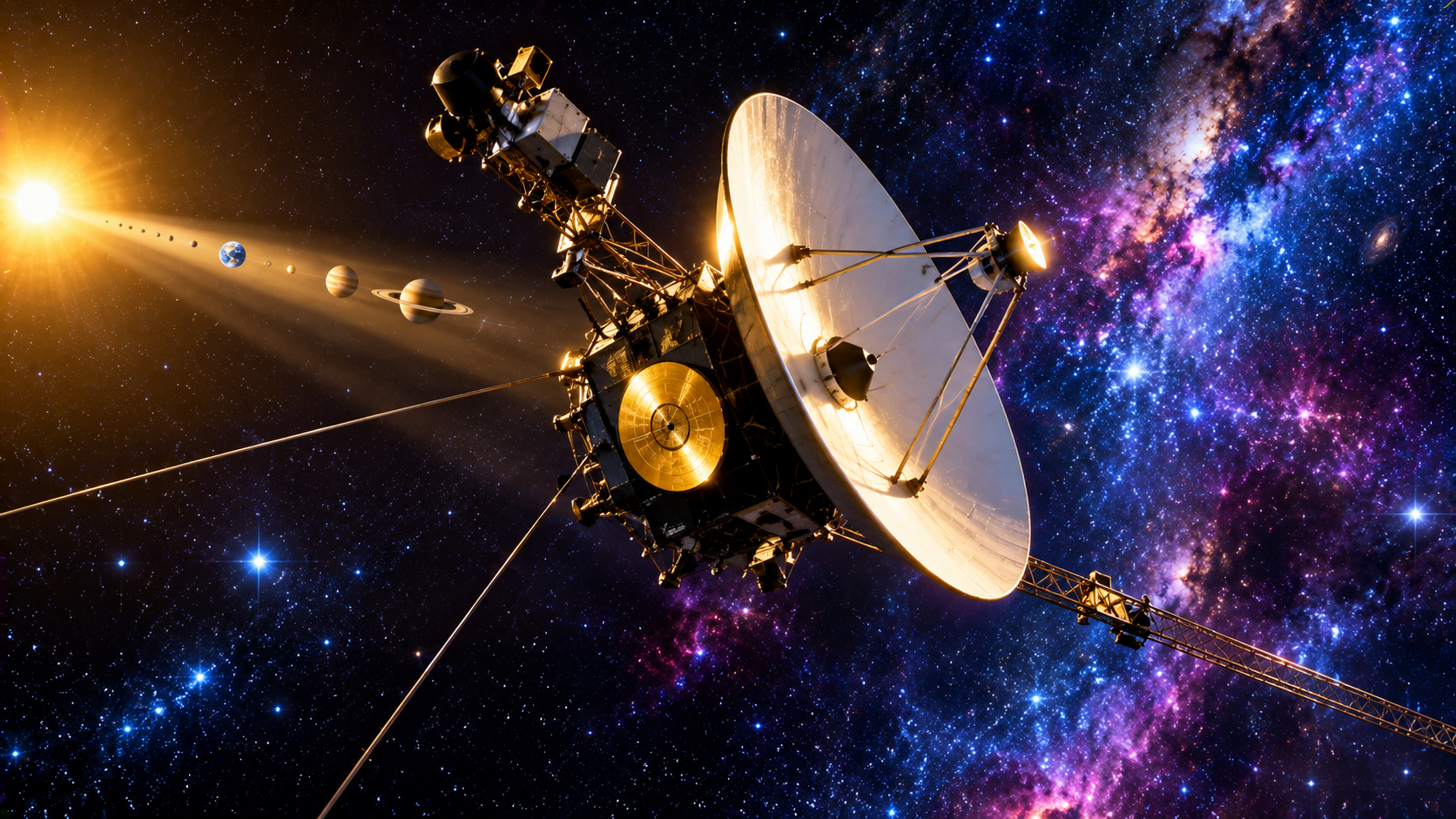 Voyager’s final signal - where humanity’s loneliest machines are now