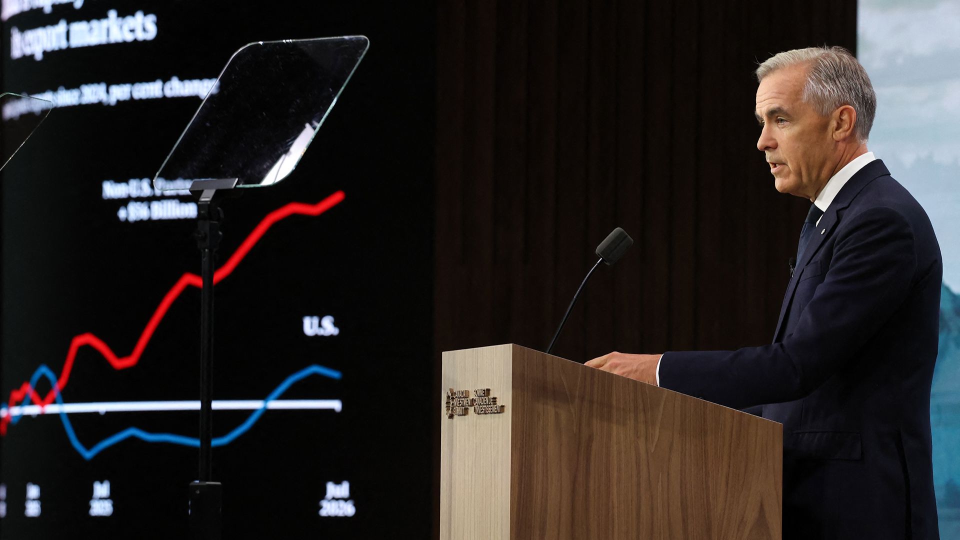 Carney touts 