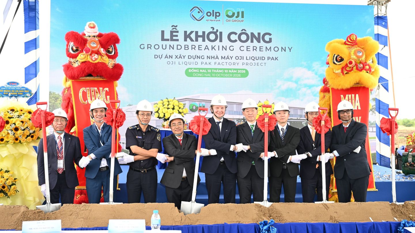 Oji begins work on aseptic packaging facility in Vietnam
