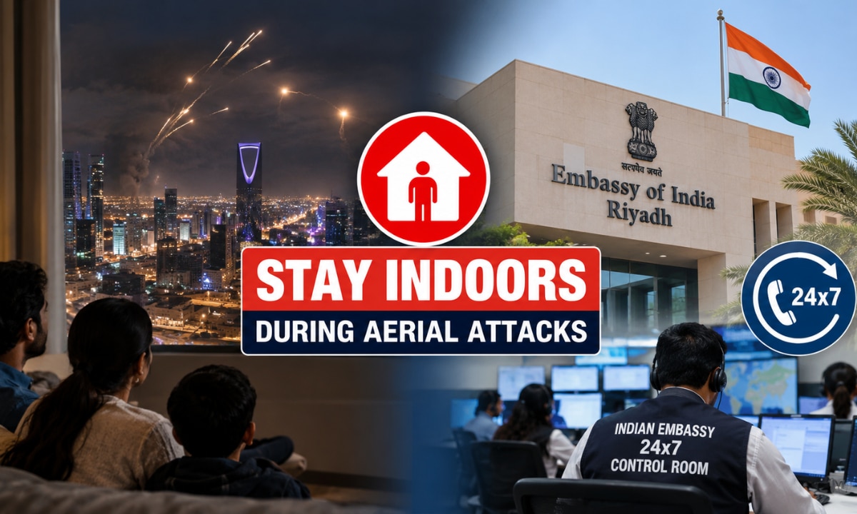 Stay indoors during aerial attacks: Alert for Indians in Saudi Arabia ...