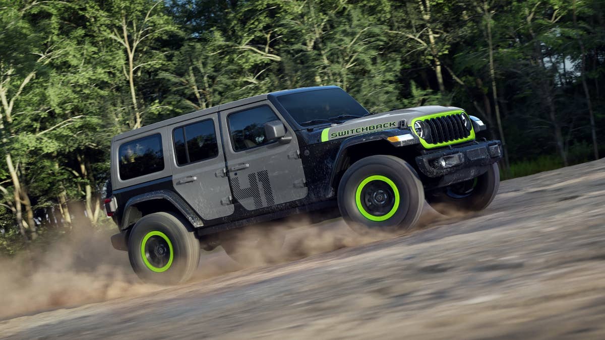 Jeep’s new Wrangler Switchback looks like two Wranglers collided