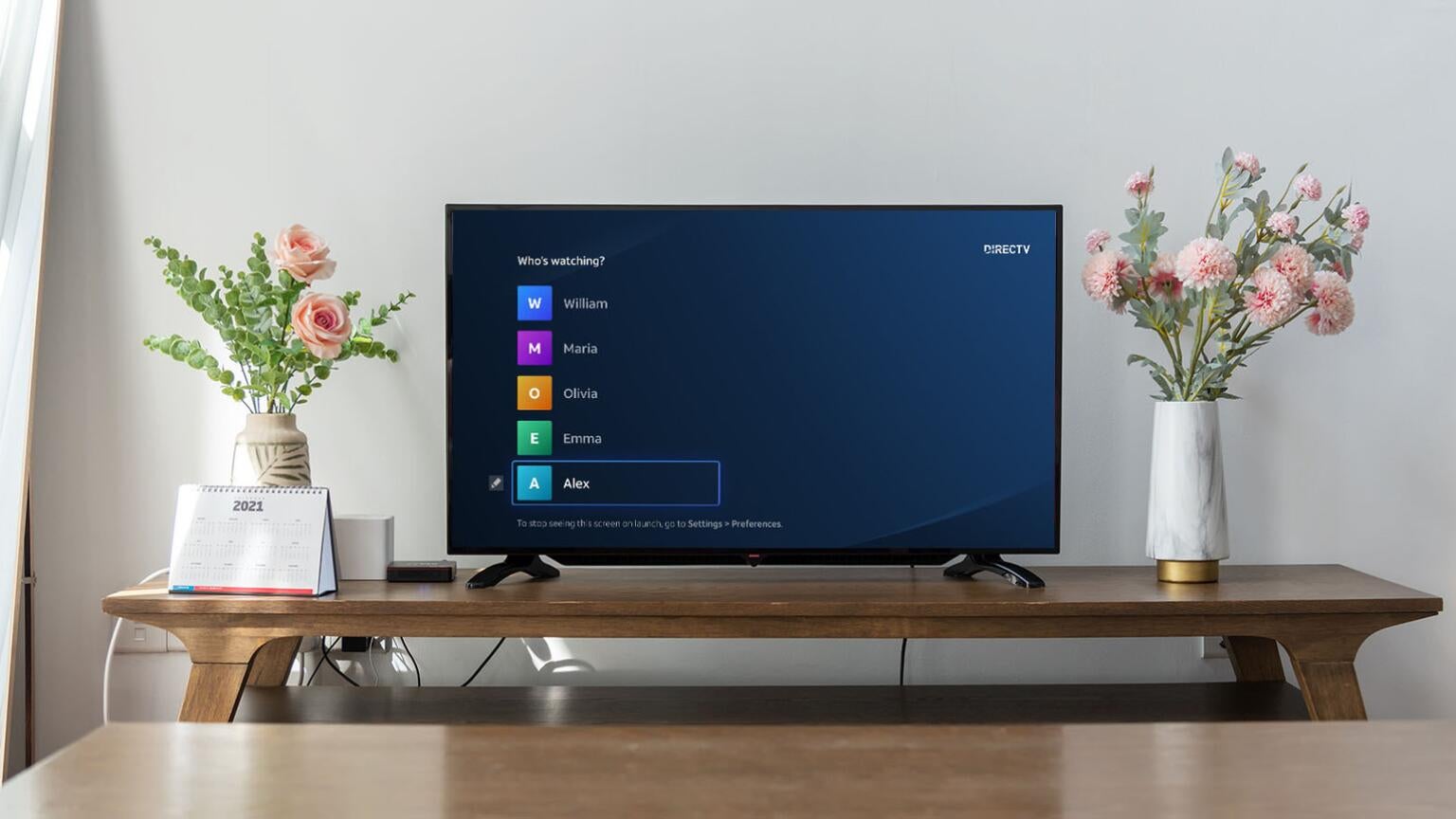 How to set up user profiles on DIRECTV