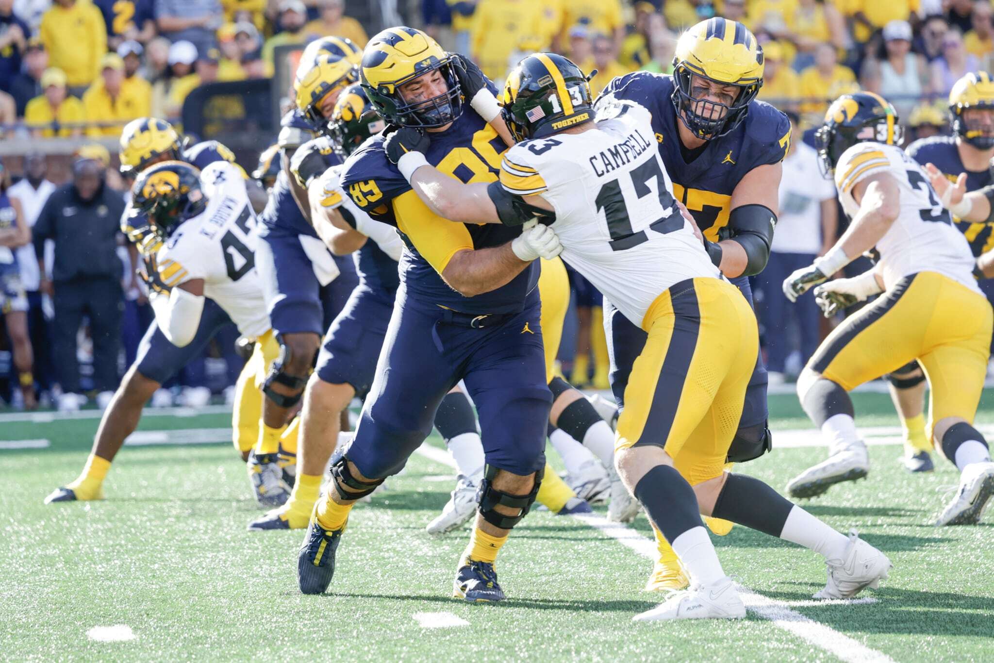 Whittingham asks for patience as 'musical chairs' slows Michigan ...