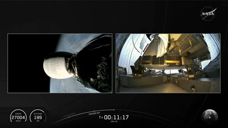 SpaceX successfully launches 6,300 pounds of cargo to the International ...