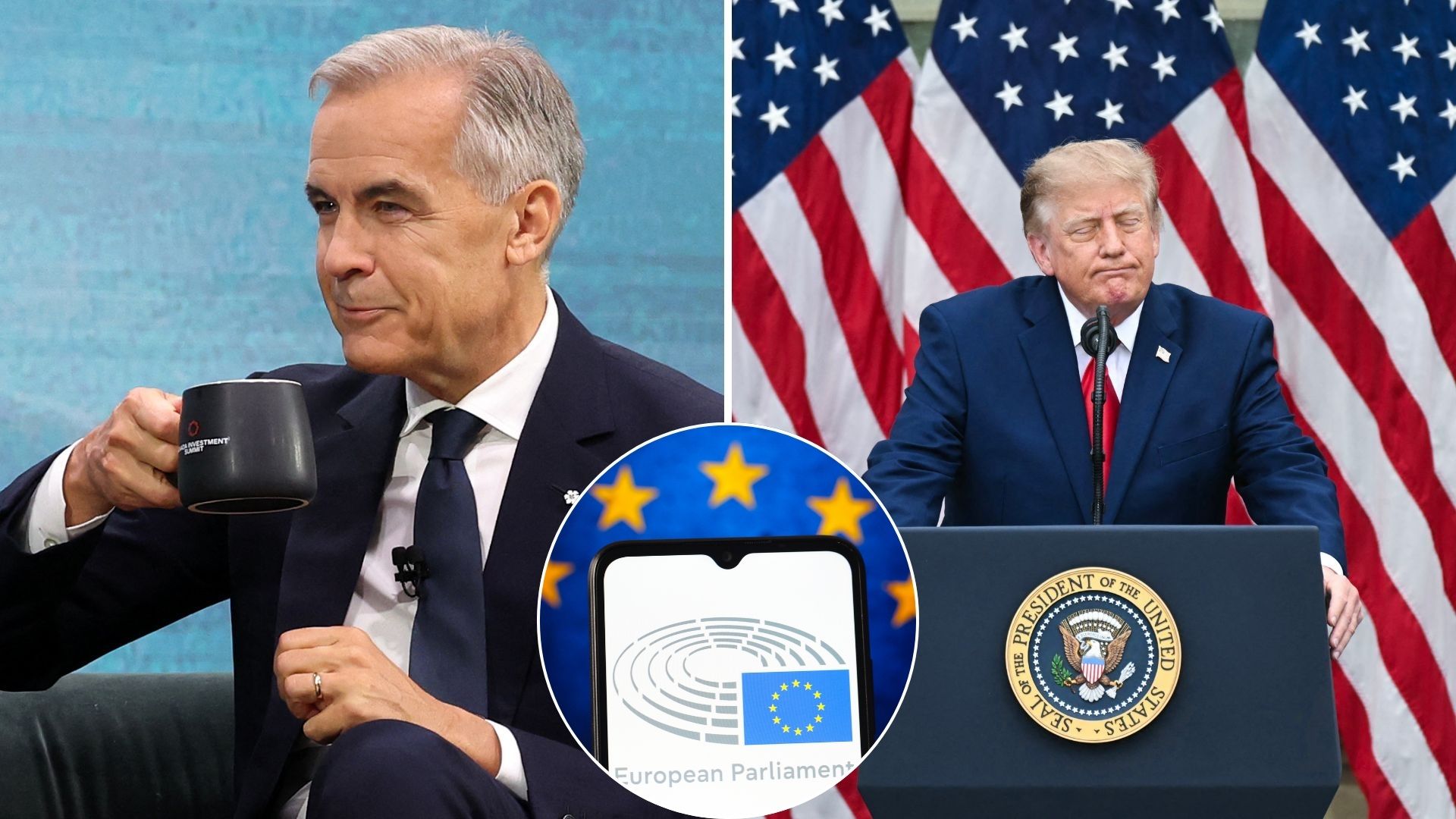 Carney touts 