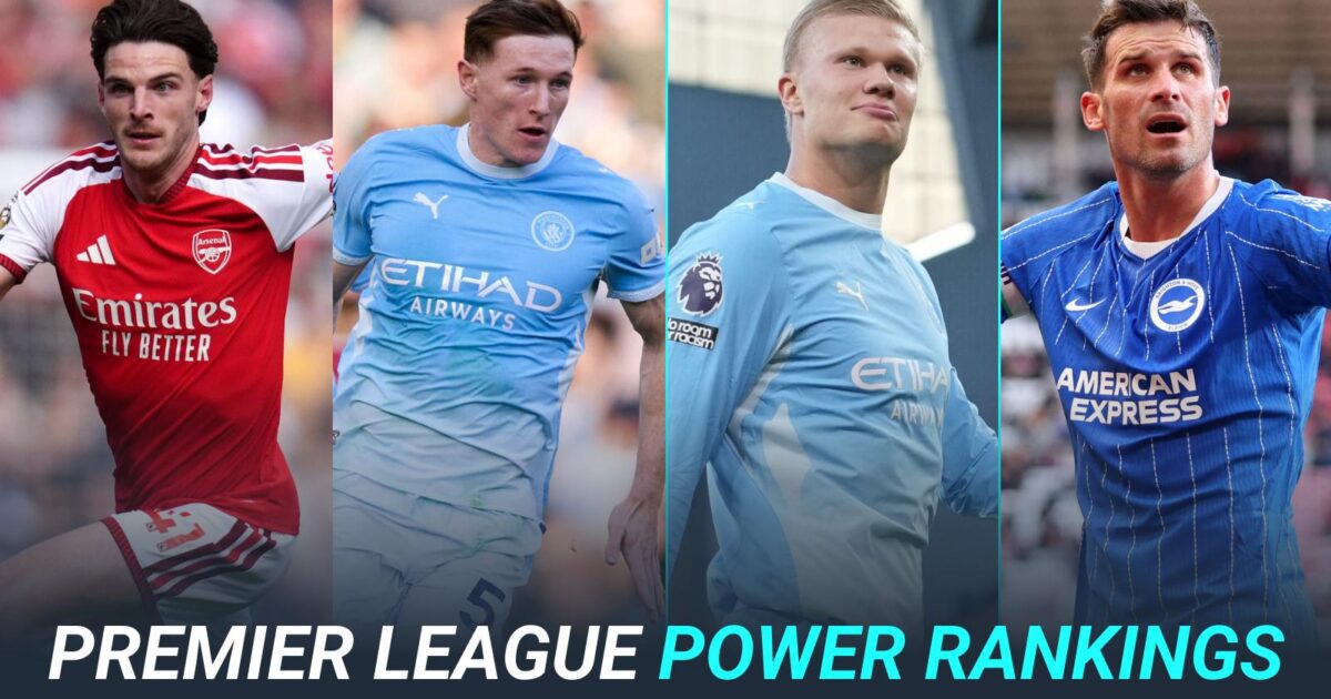 Premier League power rankings: Erling Haaland top but Brighton star ...