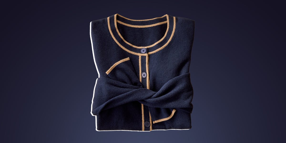The perfect cardigan for in-between fall weather