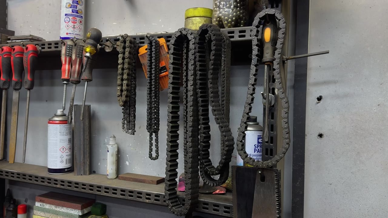 What happens when you forge a timing chain and ball bearings together?