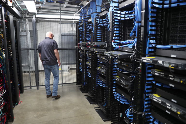 Man dragged from Iowa meeting for protesting Microsoft data center