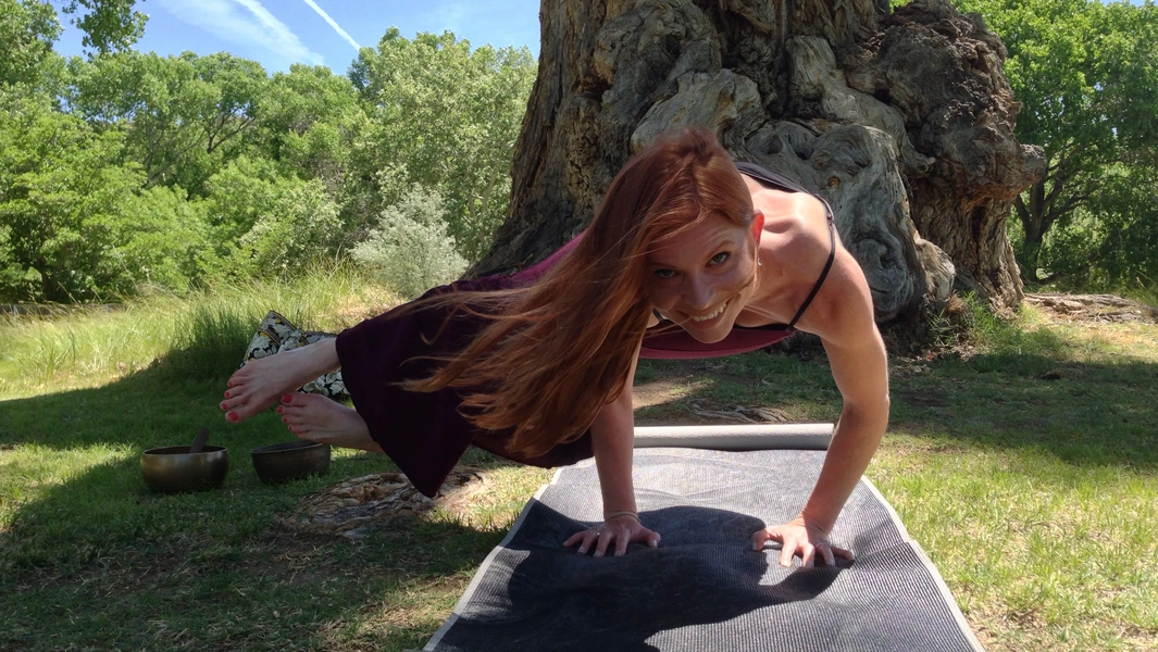 Yoga poses for upper arm strength