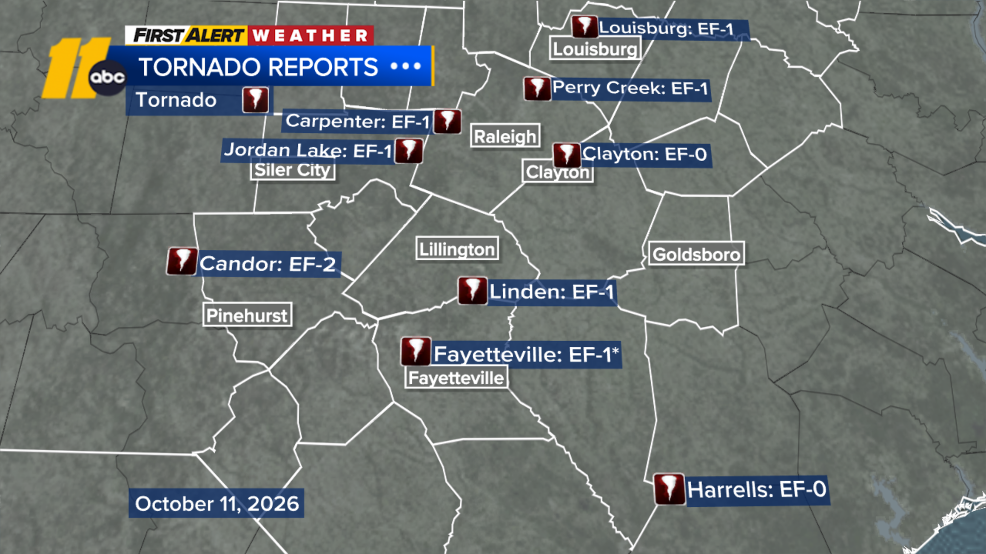 National Weather Service confirms how many tornadoes ripped through ...