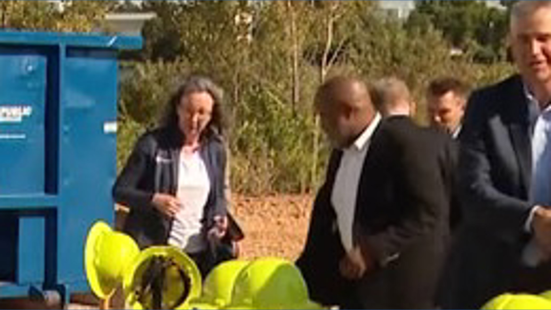 Recycling center groundbreaking in Bridgeton