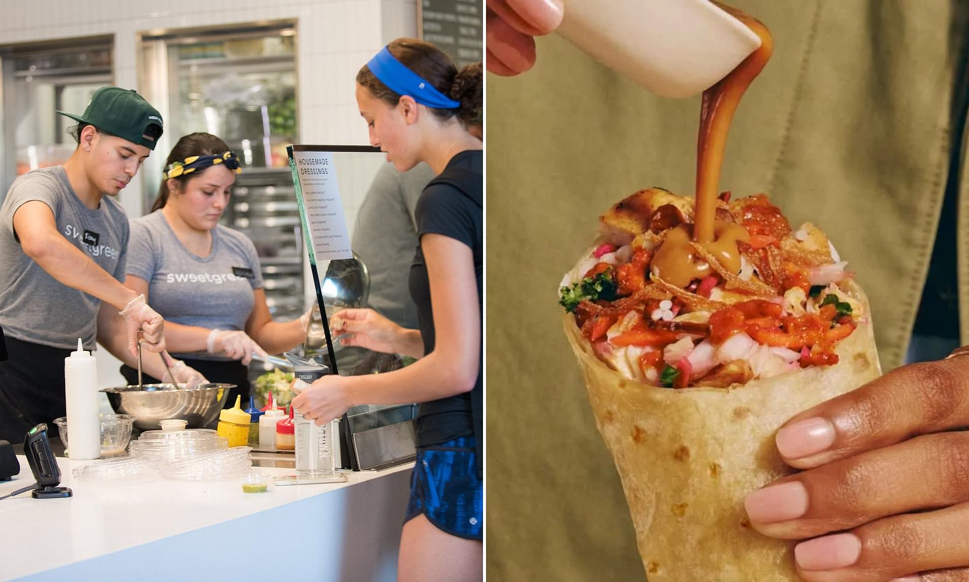 Ailing salad chain Sweetgreen unveils line of cut-price wraps to try ...