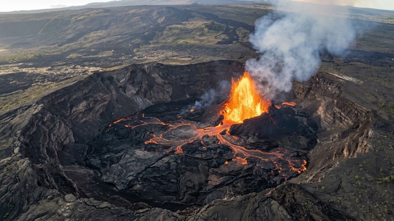Kilauea’s 54 lava fountains reveal volcanic clues