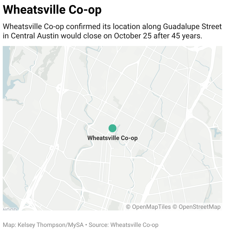 'Heavy hearts': Austin's Wheatsville Co-op confirms closing day for ...