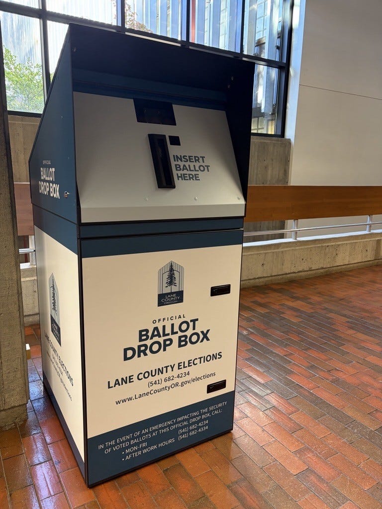 Oregon's first 'smart' ballot box debuts in Eugene this October