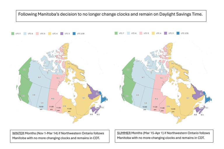 Ontario to move northwest regions to permanent daylight time