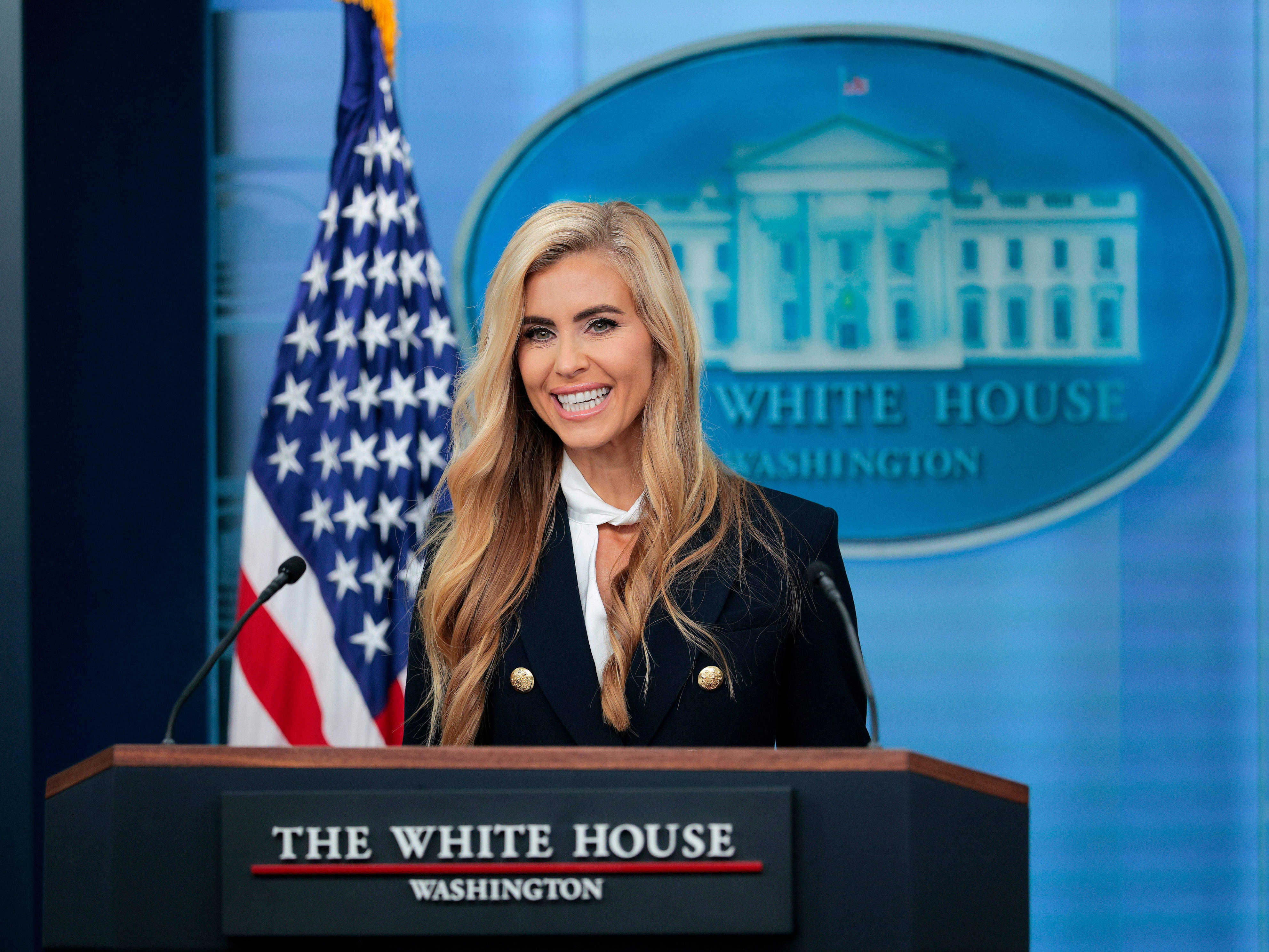 Trump's new White House press secretary was asked about balancing work ...