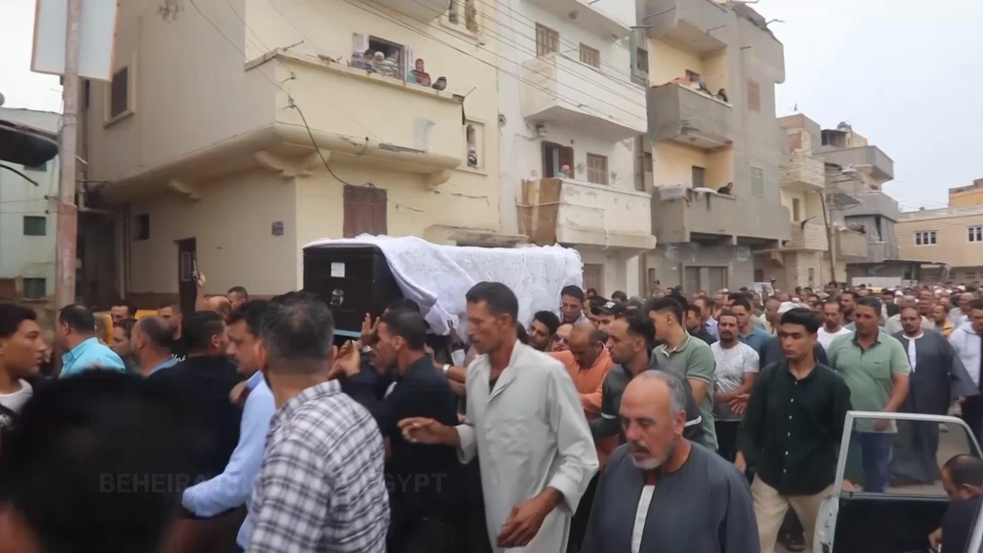 Funeral held for Egyptian flight attendant killed in strike on an ...