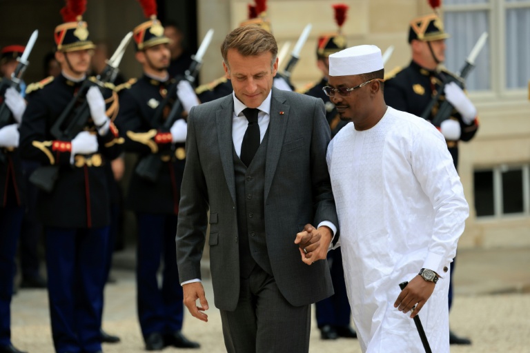 Macron, Chad's Deby seek to rebuild defence partnership