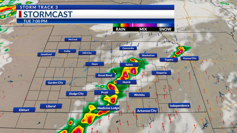 Storm Track 3 forecast: Severe storms tonight, rain continues midweek