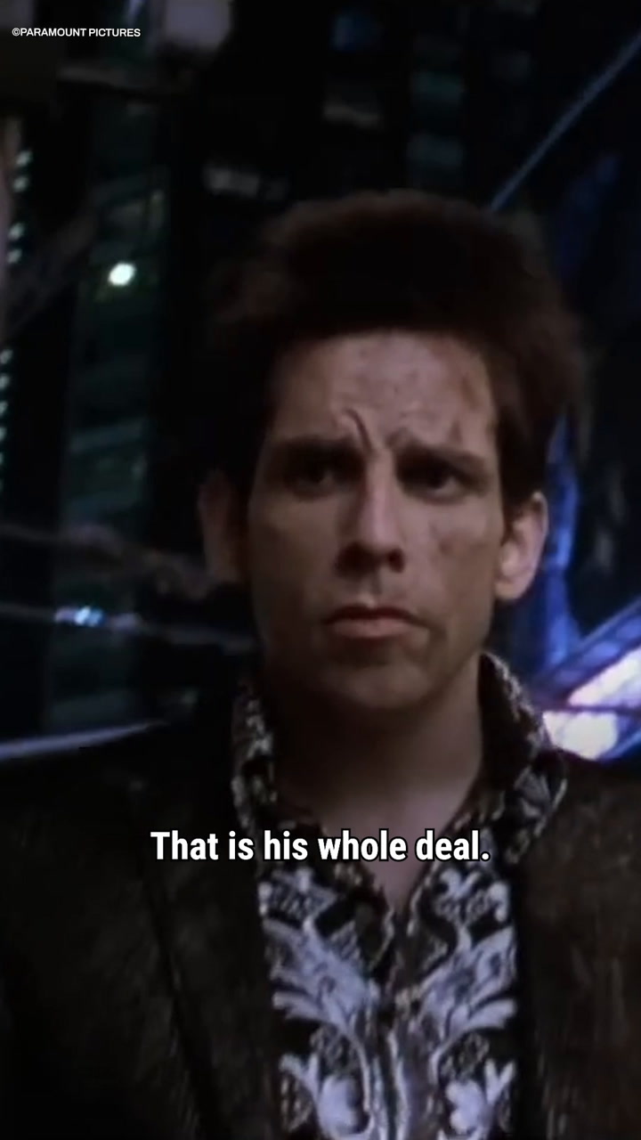 Zoolander's accidental comedic genius