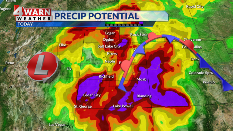 Utah weather: Valley rain and mountain snow continue through Wednesday ...
