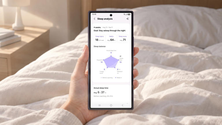Samsung Health overhaul transforms sleep tracking and unlocks Strava ...