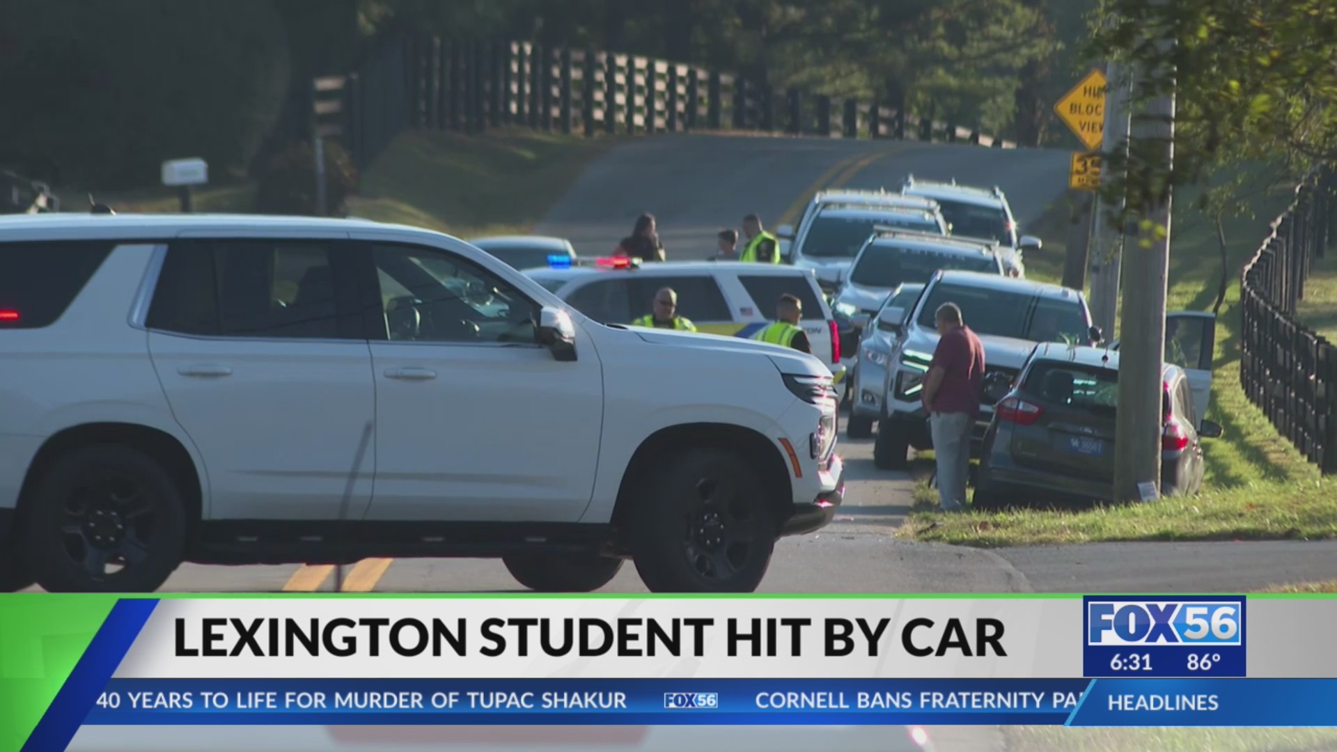 Lexington high school student seriously injured in Lexington crash
