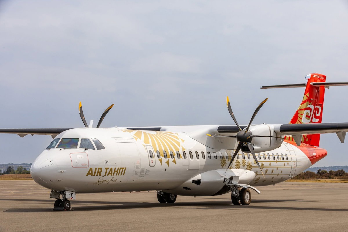 Air Tahiti takes delivery of swanky 26-seat all-business class ATR 72-600