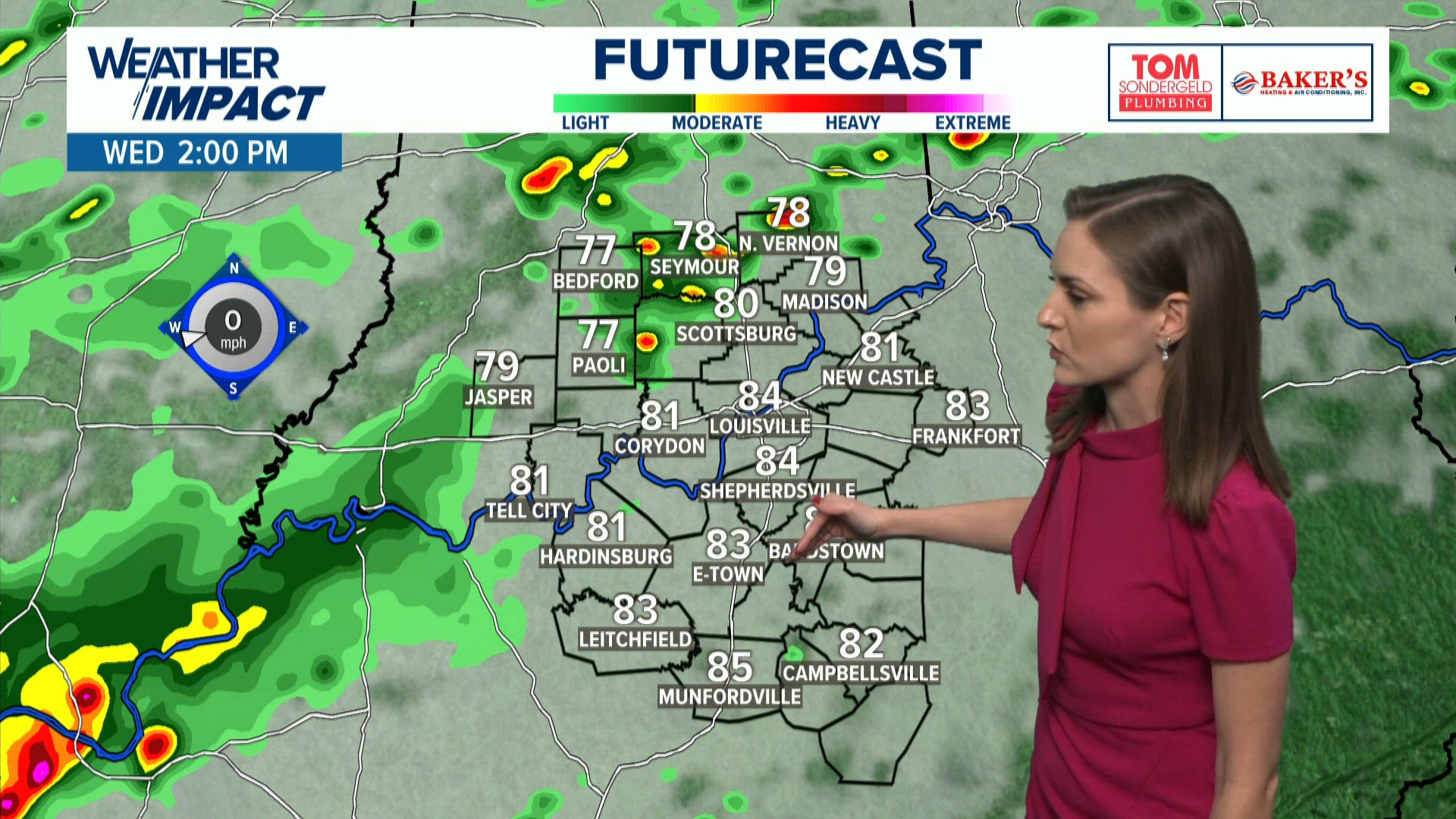 Strong storms possible on Wednesday | WHAS11 weather impact forecast