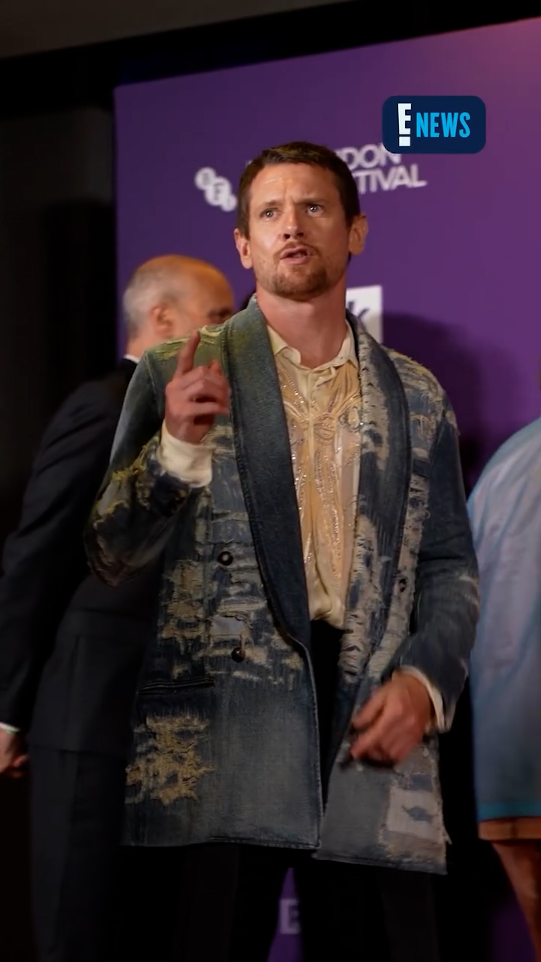 Jack O'Connell shares some love at the Ink gala