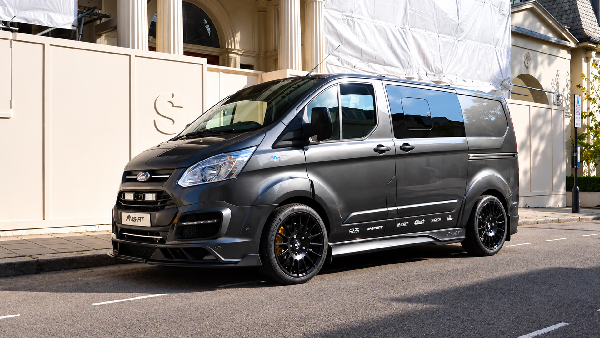 I drove a custom Ford MS-RT van with Lenny the Geeza