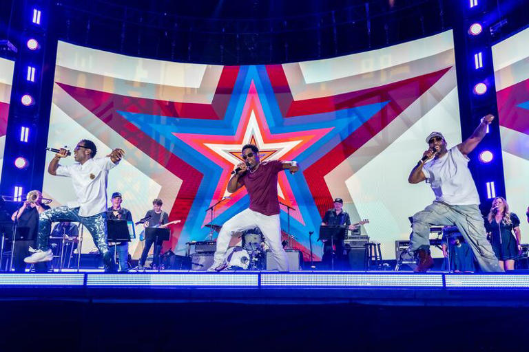 Lady A and Boyz II Men team up for a song about the healing power of Jesus
