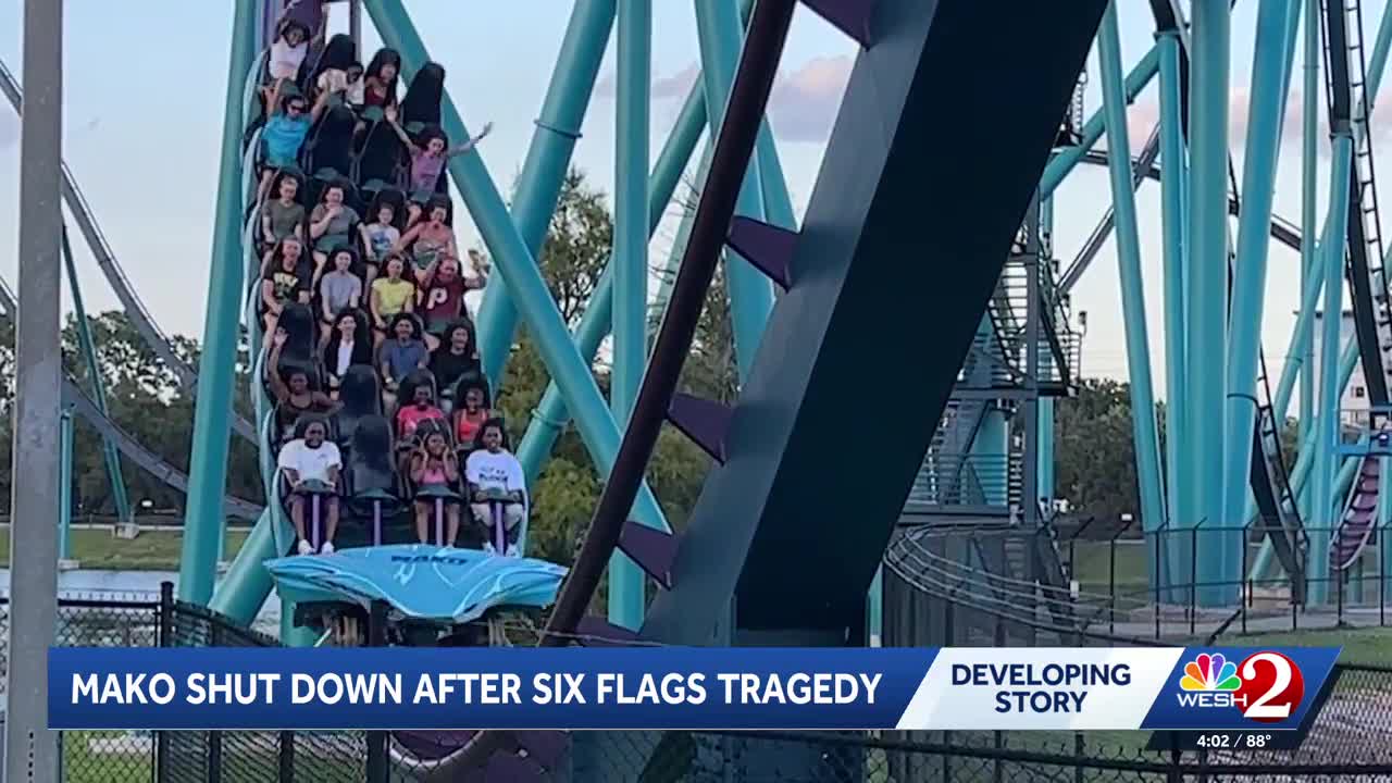 Georgia roller coaster death prompts temporary shut down of SeaWorld ...