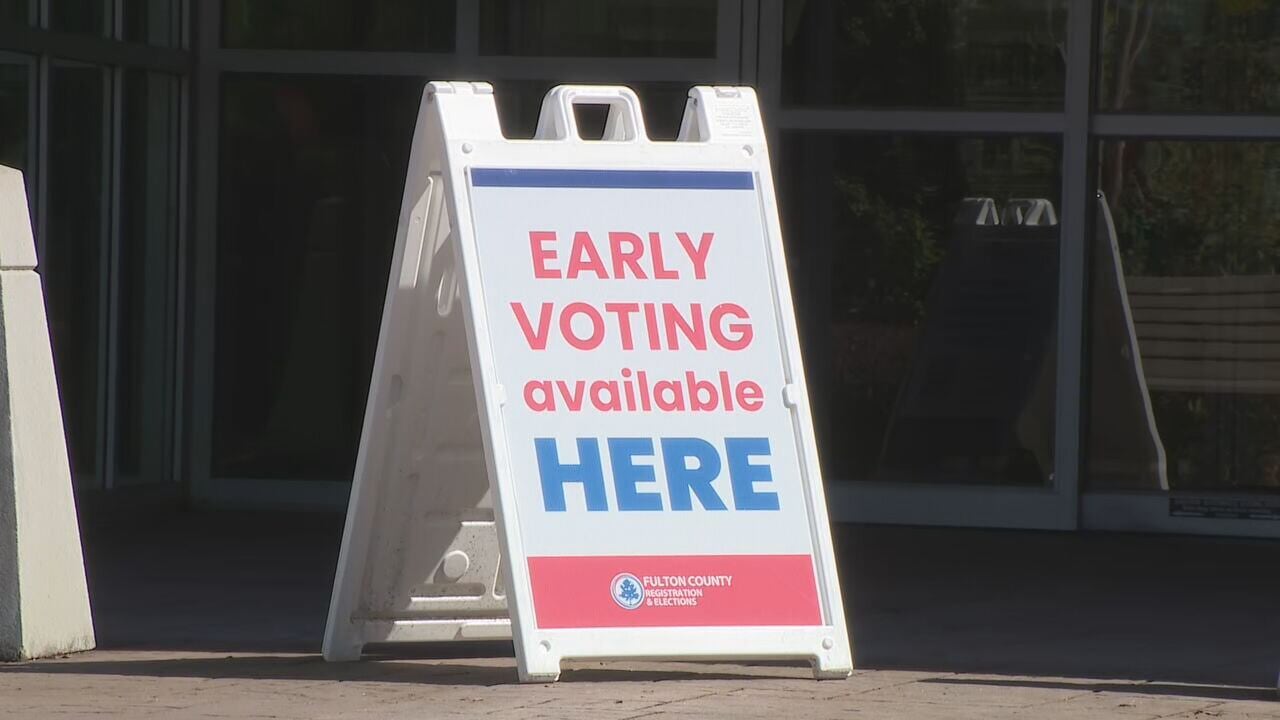 A lot on the line: Metro Atlanta voters turn out for first day of early ...