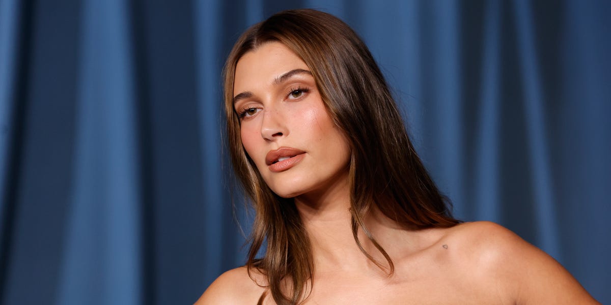Hailey Bieber's viral French girl lip comes down to these two products