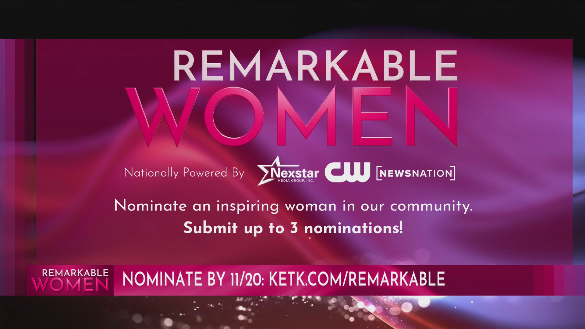 Remarkable women 2027 nominations